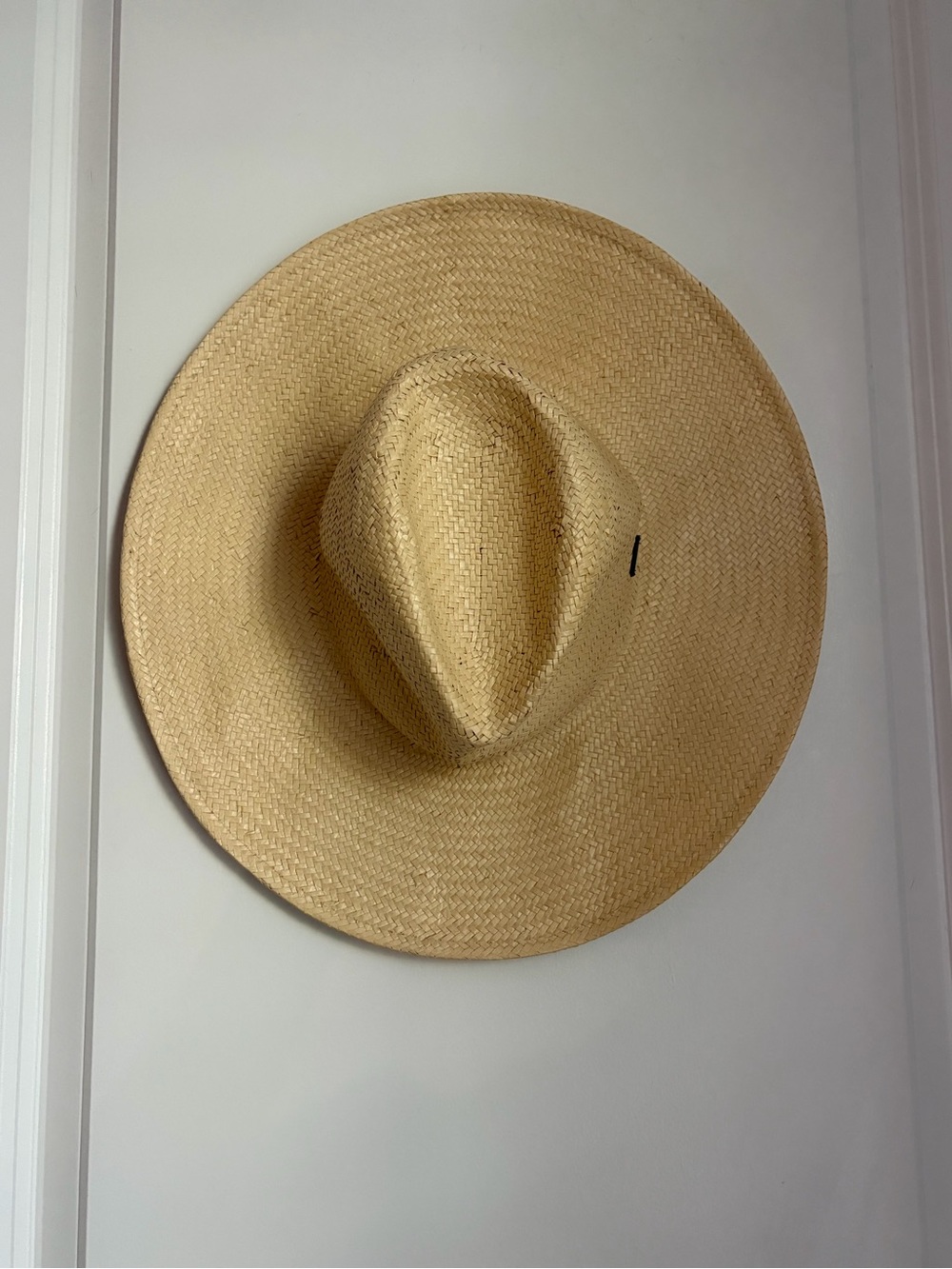 Brixton Natural Straw Wide Brim Hat